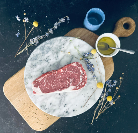 Prime Grain Finished - Boneless Ribeye - 45 Days Dry-Aged - Holidays Edition