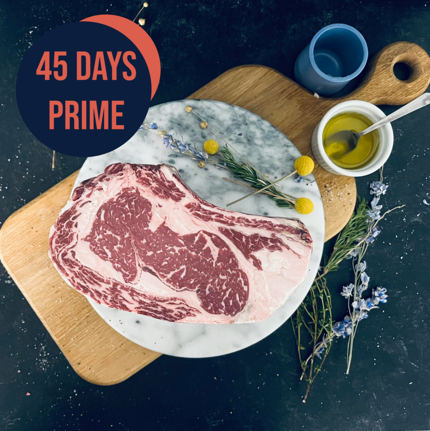 Prime Grain Finished - Prime Rib Roast - 45 Days Dry-Aged