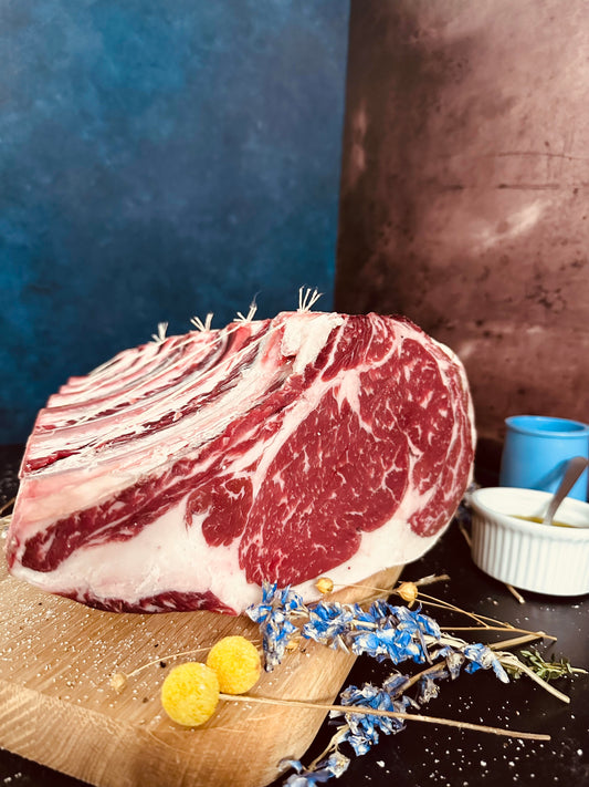 Grain Finished - Prime Rib Roast - 21 Days Dry-aged - Father's Day Edition