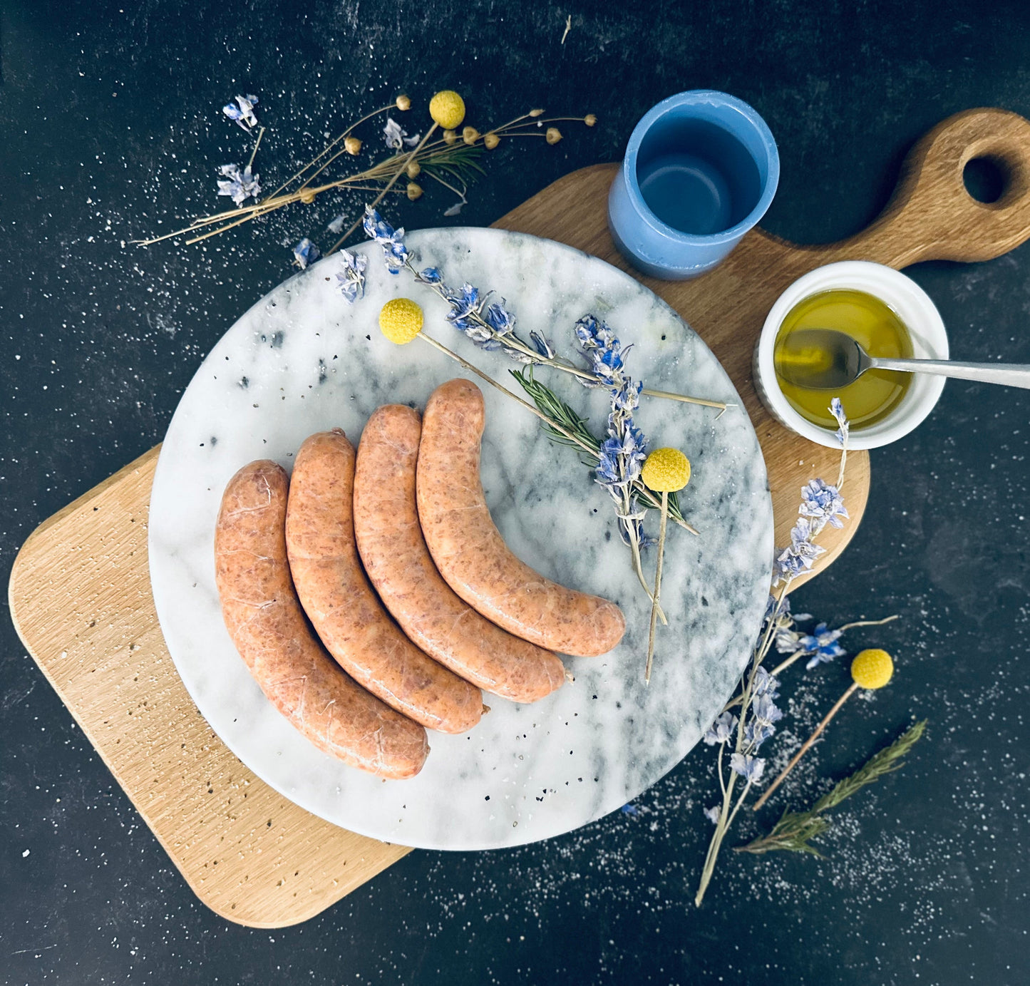 Pork Sausages - Basque (Pack of 4) - Superbowl Edition