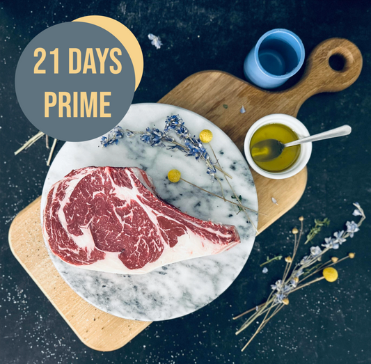 Prime Grain Finished - Prime Rib Roast - 21 Days Dry-Aged - Thanksgiving Edition