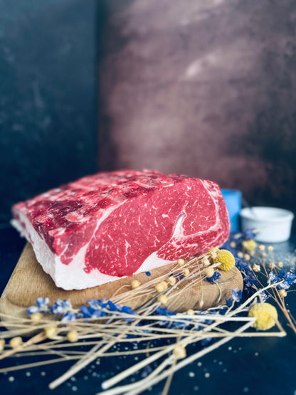 Prime Grain Finished - Boneless Ribeye Roast/Steak - 21 Days Dry-Aged