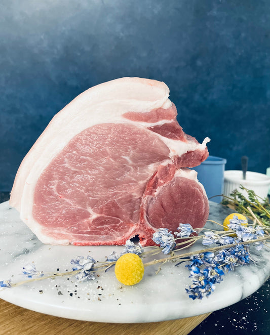 Pork Porterhouse - 4th of July Edition