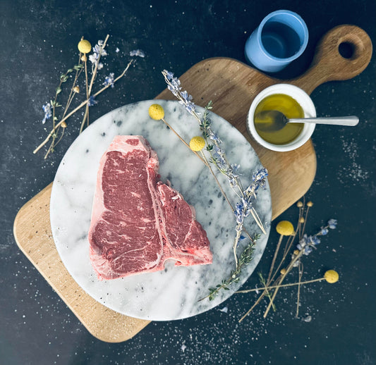Grain Finished - T-Bone - 21 Days Dry-aged - 4th of July Edition